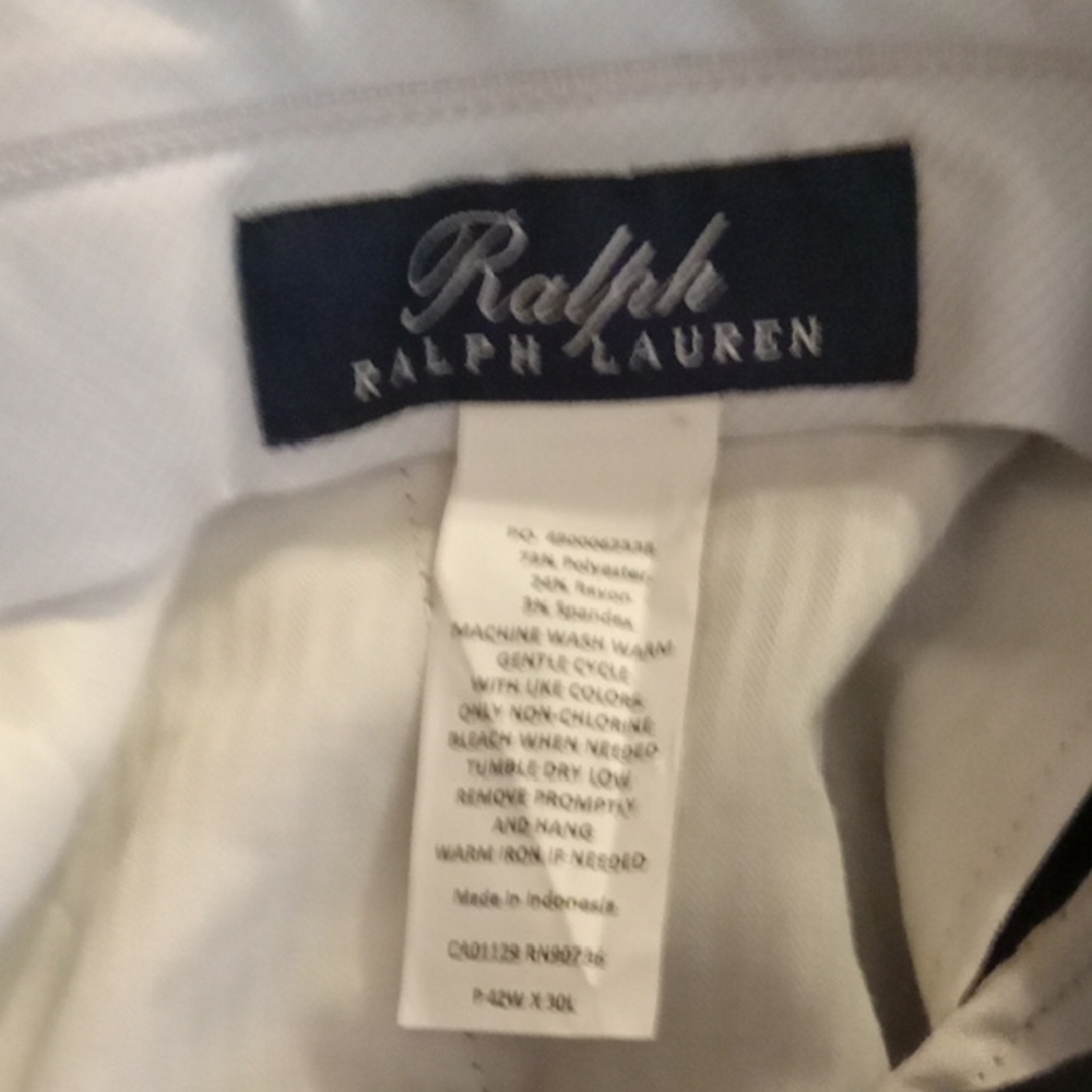 Ralph Lauren Black Men's Dress Trousers - Picture 2 of 4